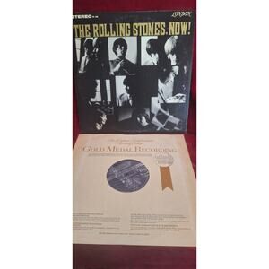 The Rolling Stones Now! LP– London PS420 Stereo Gold Medal Reissue 1976 VG+ VG++